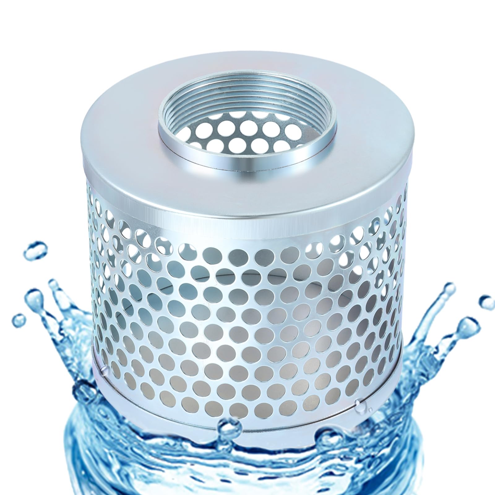 Carbon Steel Round Hole Suction Strainer Filter for Water Pumps - 2 inch — Amazon image 10