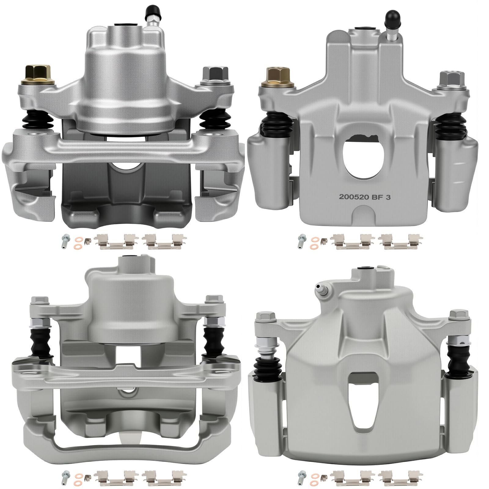 SCITOO 19B2714 19B2715 19B2697 19B2696 Front &amp; Rear Disc Brake Calipers