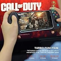 Vista 4 de arVin Wireless Gaming Controller for iPhoneiPadiOSAndroidSamsungPC, Bluetooth Gamepad with Hall Effect JoystickTurboStretchable, Direct Play for