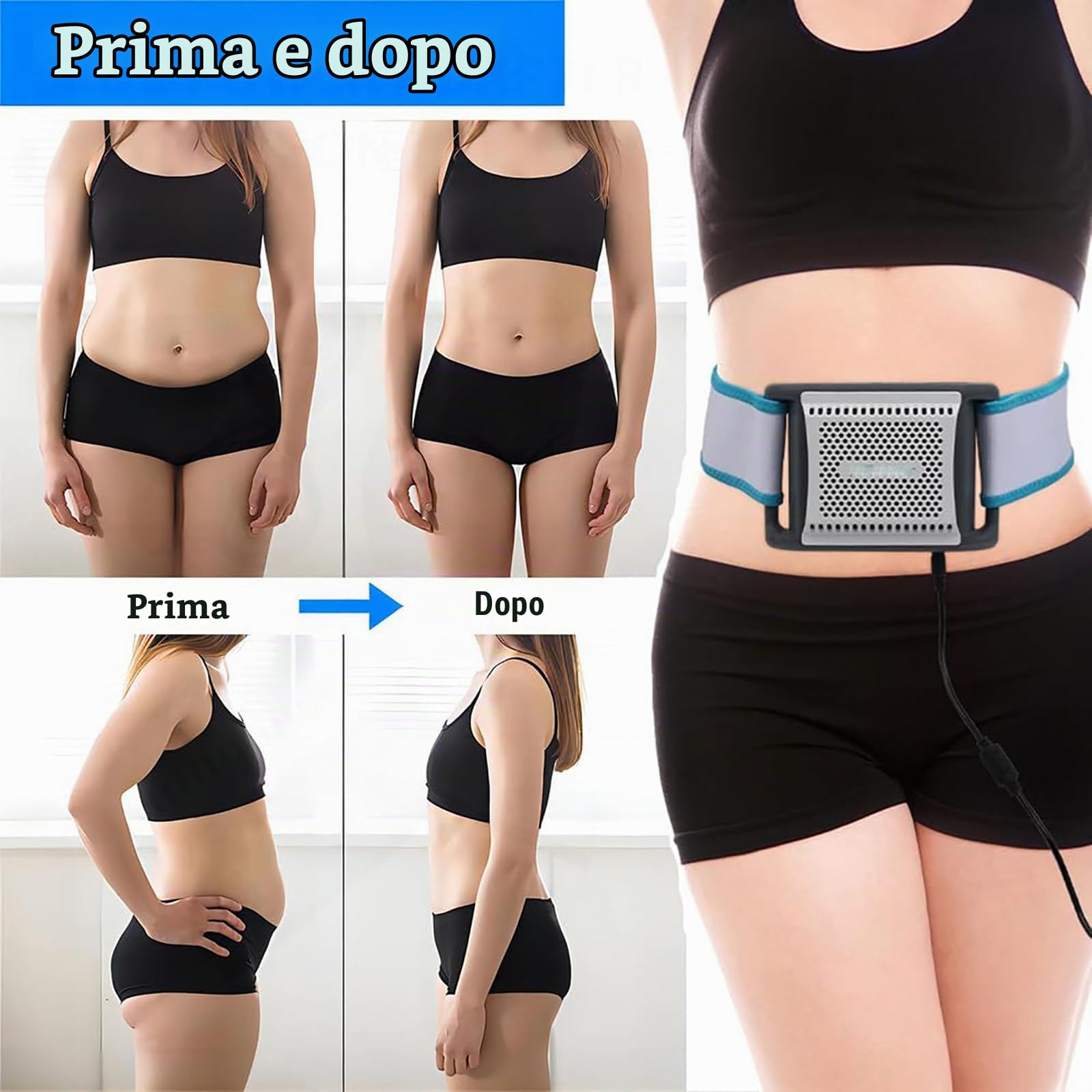 Congelatore di Grasso Domestico, Macchina per La Criolipolisi per Modellare Il Corpo, Timer da 30min/60min, Brucia Grassi Addominali, per Addome, Braccia, Cosce, per Uomini E Donne