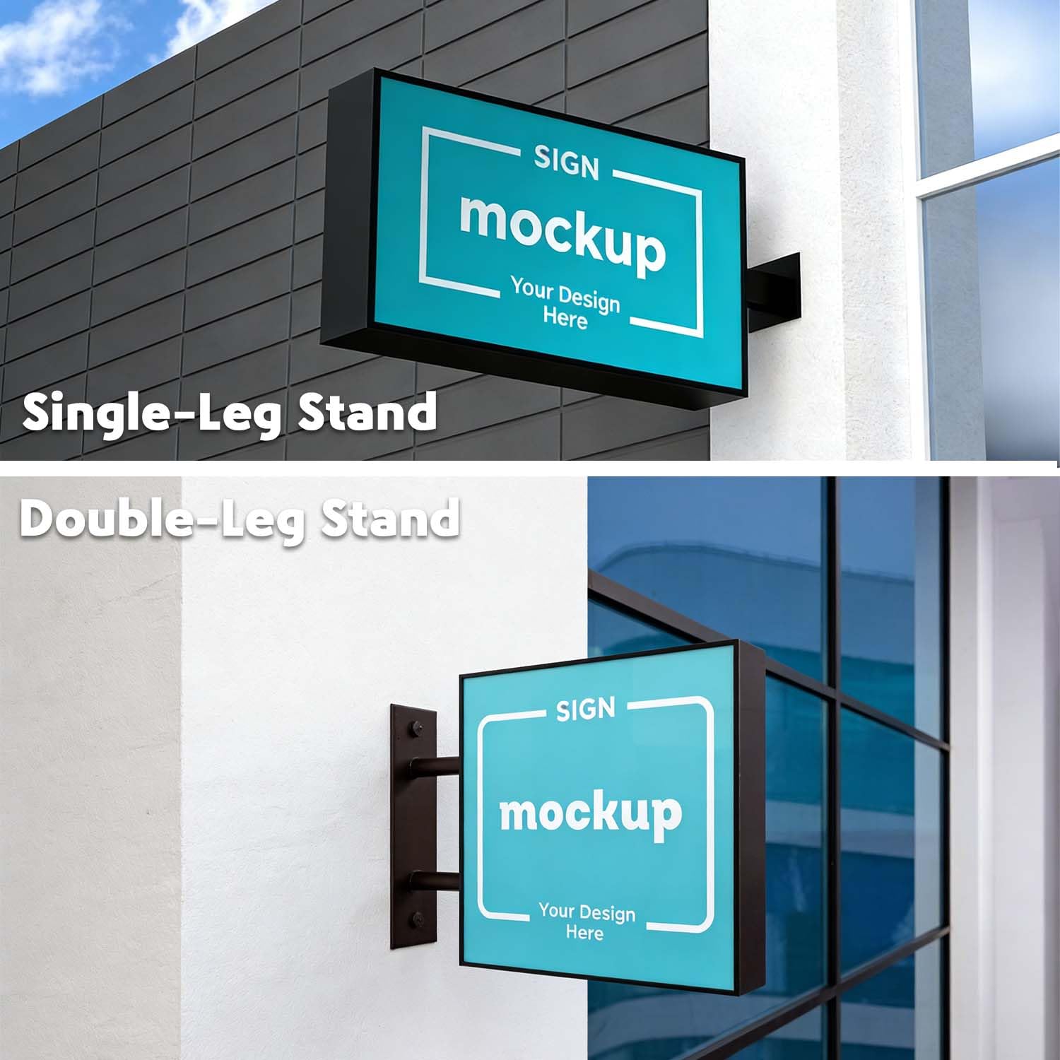 Insegna Luminosa Personalizzata Quadrata con Logo, Light Box LED Personalizzato per Negozio, Bar, Ristorante, Ufficio, Vetrina e Attività Commerciali