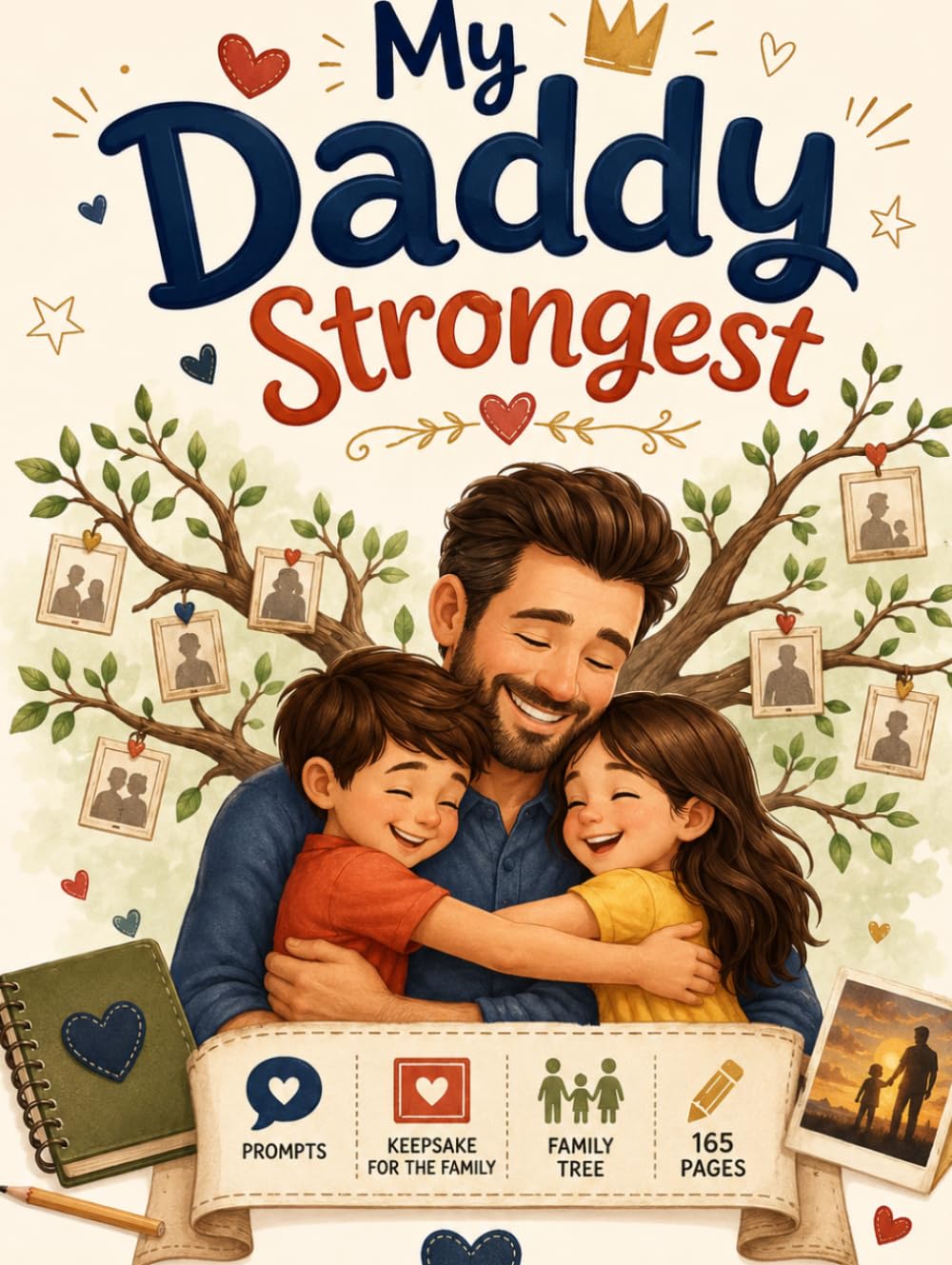 My Daddy Strongest: A celebration of fathers, family, and the unforgettable moments that make Dad the strongest of all.