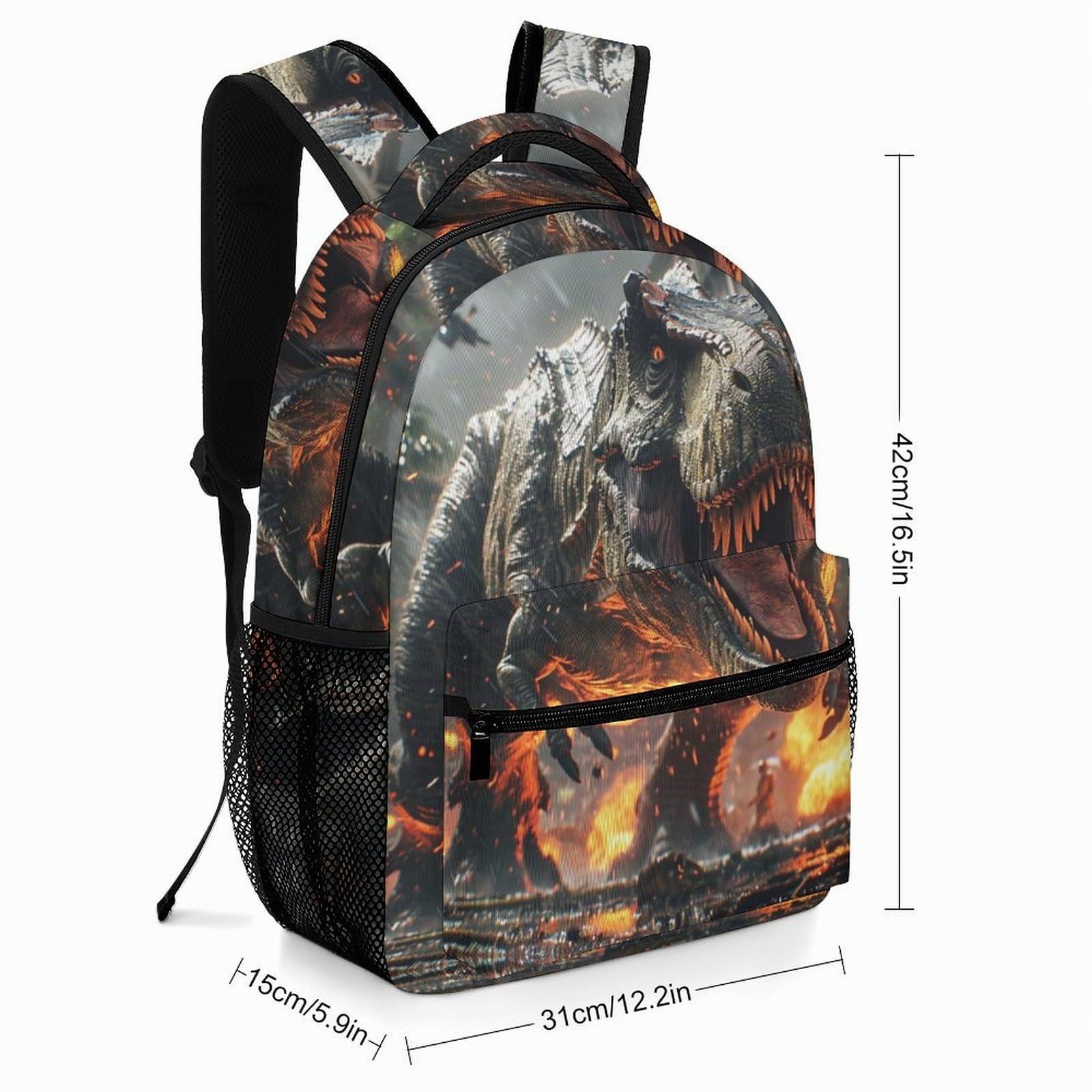 Dinosaurio Mochila Para Niños Animal Morrals Cómoda Y Versátil Mochila Universitaria Mochila Infantil De Gran Capacidad Primaria Pequeña Guardería Mochila One Size