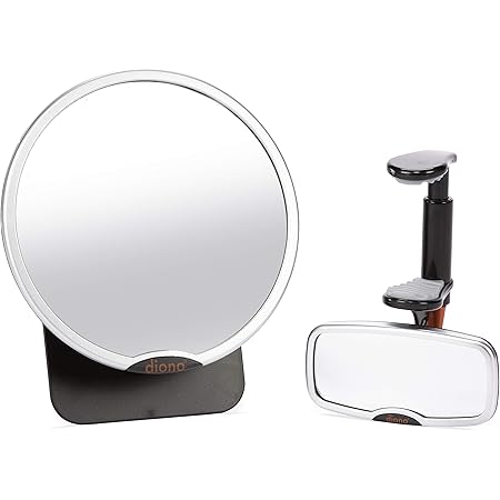 diono mirror with light