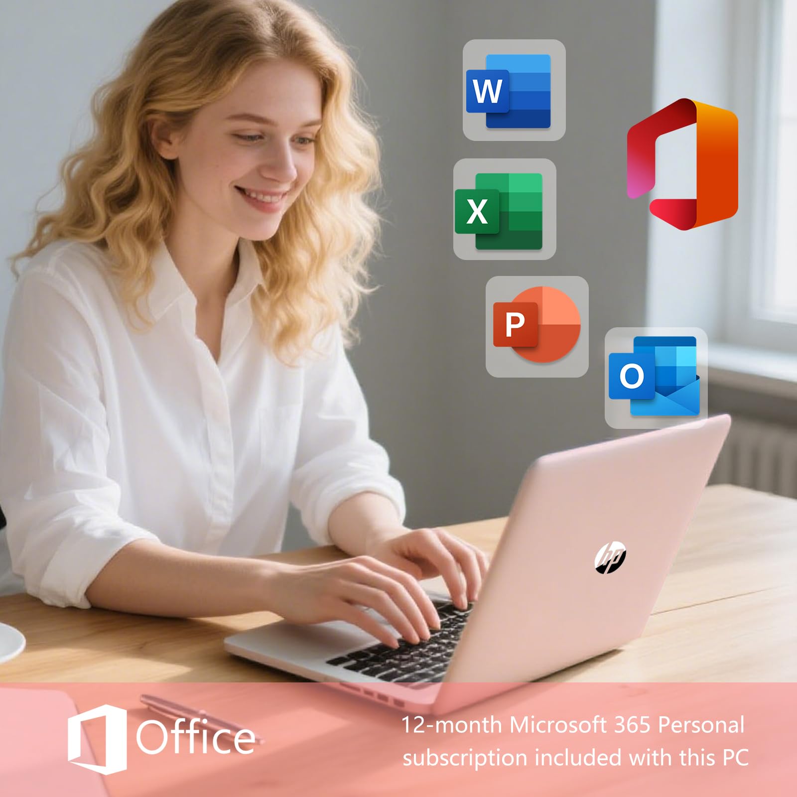 Amazon.co.jp: HP 14インチ ノートパソコン 学生ビジネス、Microsoft