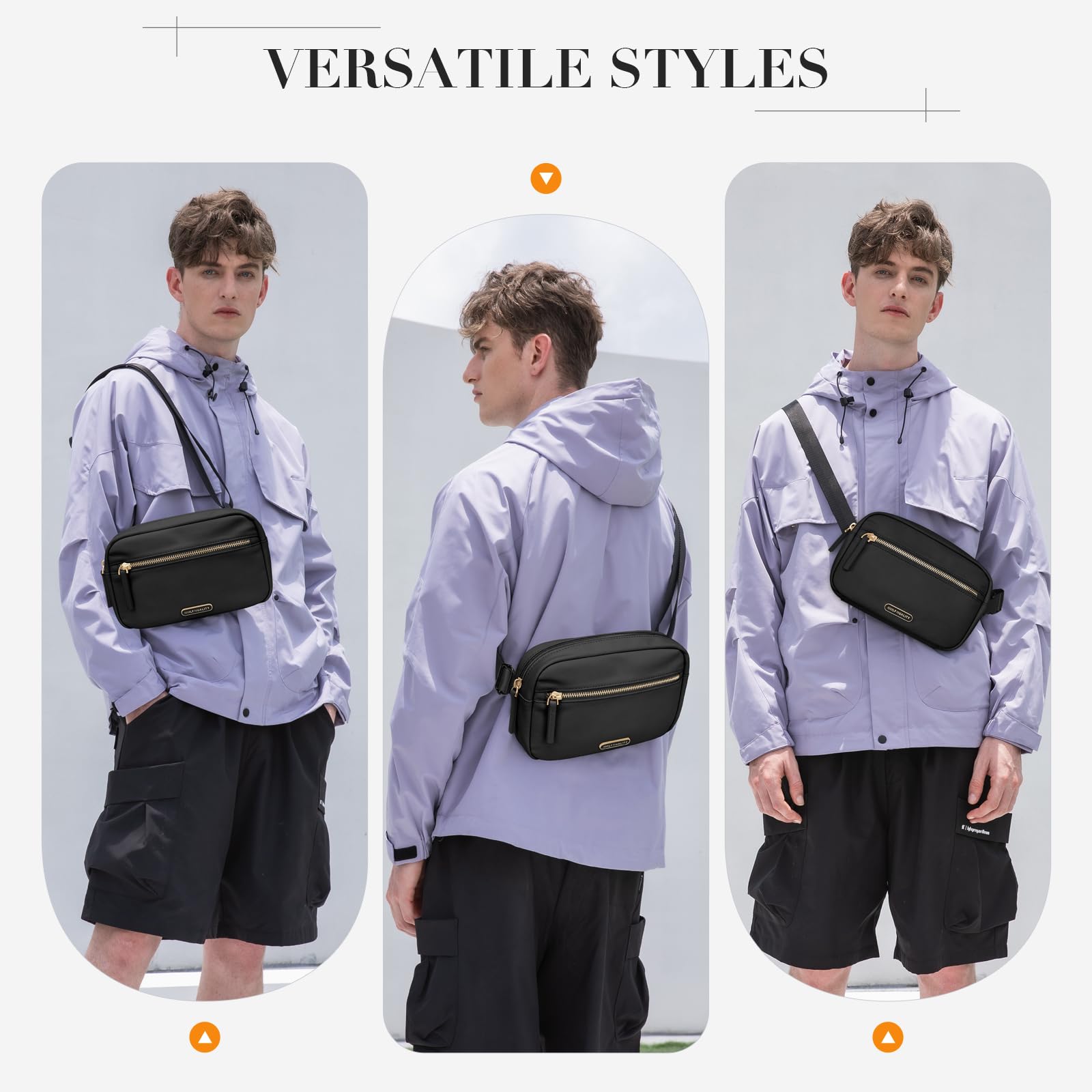 Bolsos Bandolera para Muje Bolso de Hombro Pequeña de Mujer Bolso Pequeño con Correa Ancha Ajustable Y ExtraíBle