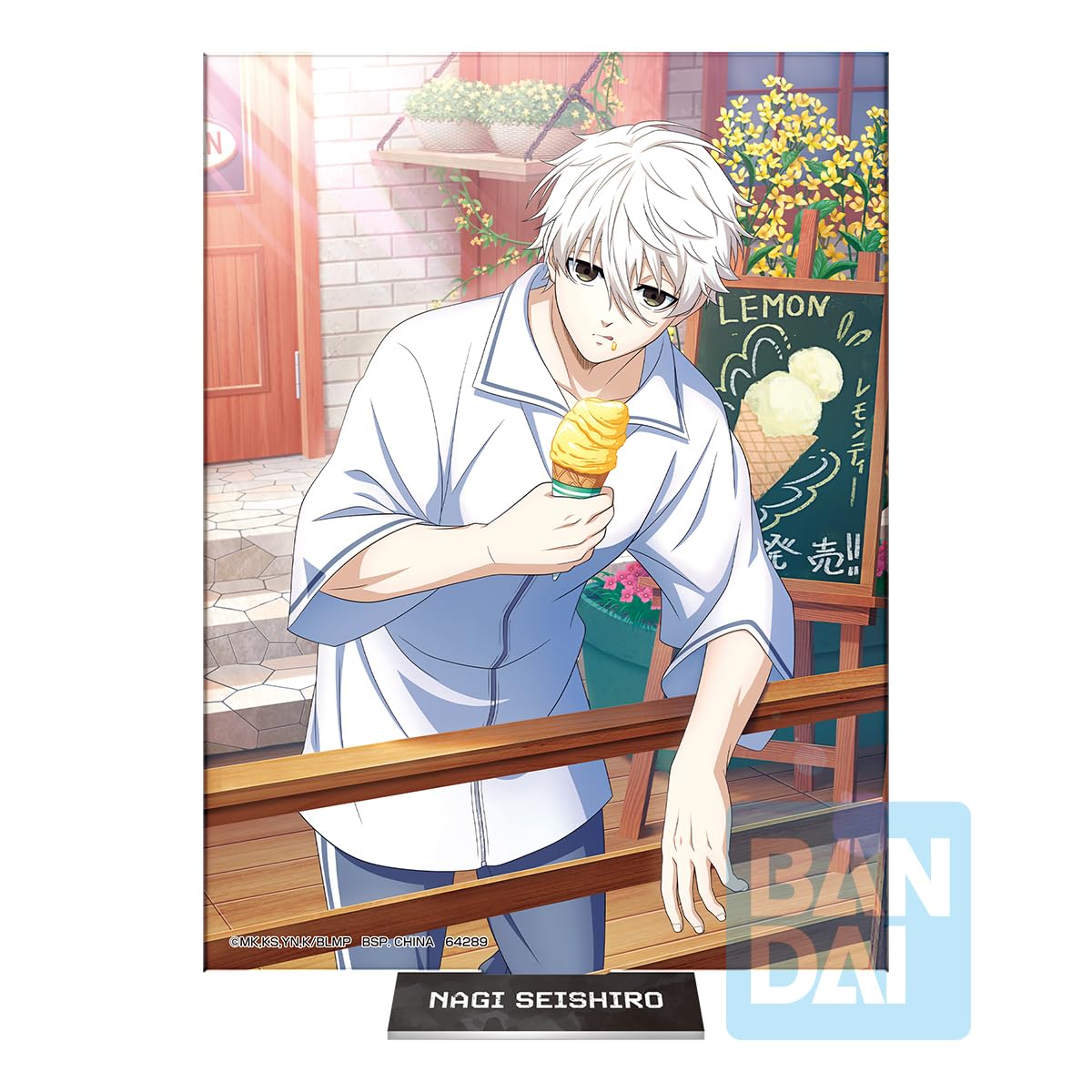 Amazon.com: Ichibansho Figure - Blue Lock - Seishiro Nagi, Bandai