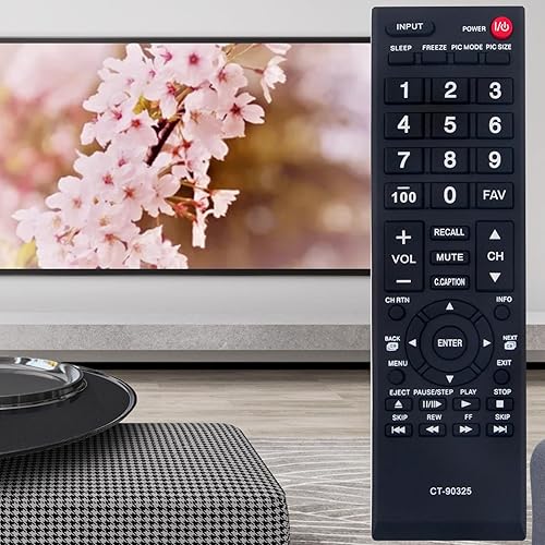 Miniatura 2 de CT-90325 - Control remoto de repuesto para Toshiba TV 55S41U 32E200U 32C100U12 32DT1U 55HT1 55G310U 19AV600U 22AV600U 22SL400U 24SL410U 26C100U