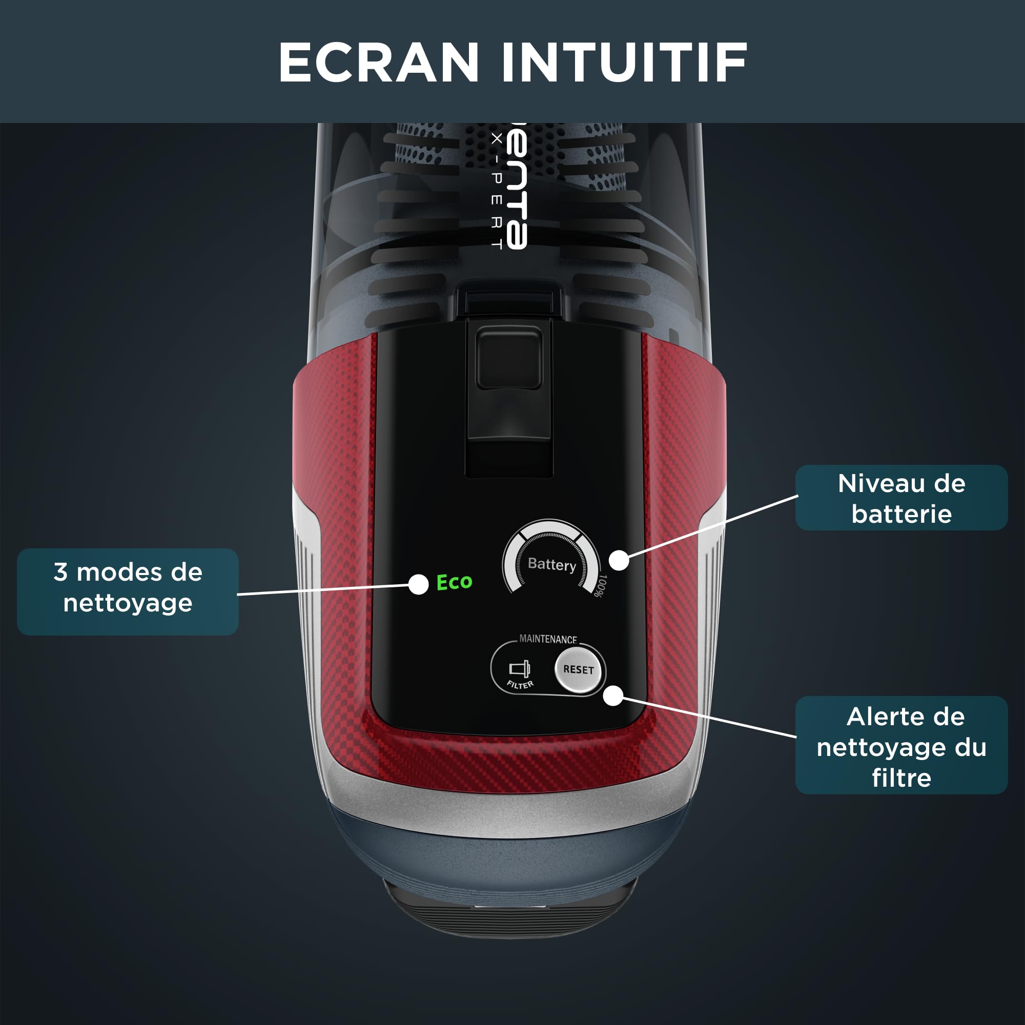 Aspirateur balai sans fil Rowenta