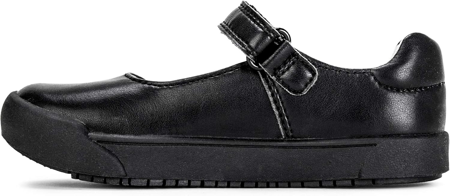 pediped Baby-Girl's Flex Barbara School Uniform Shoe, Black, 26 E EU Toddler (9-9.5 US)