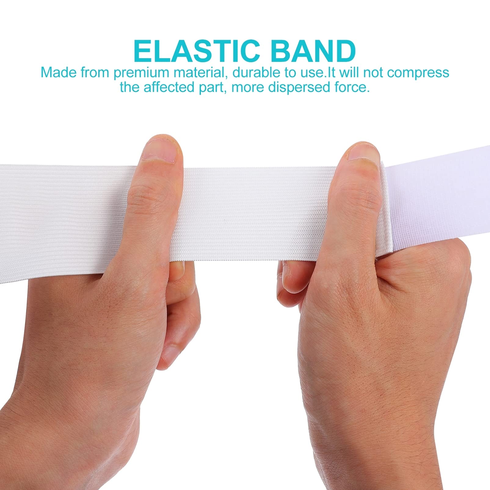 COHEALI 1pc Strap Suspend Binder Clips Rib Sling Support Brace for Rib Fracture Rib Immobilizer Sling Chest Binder Rib Belt Rib Protector Stabilizer Medical White Women's Cloth