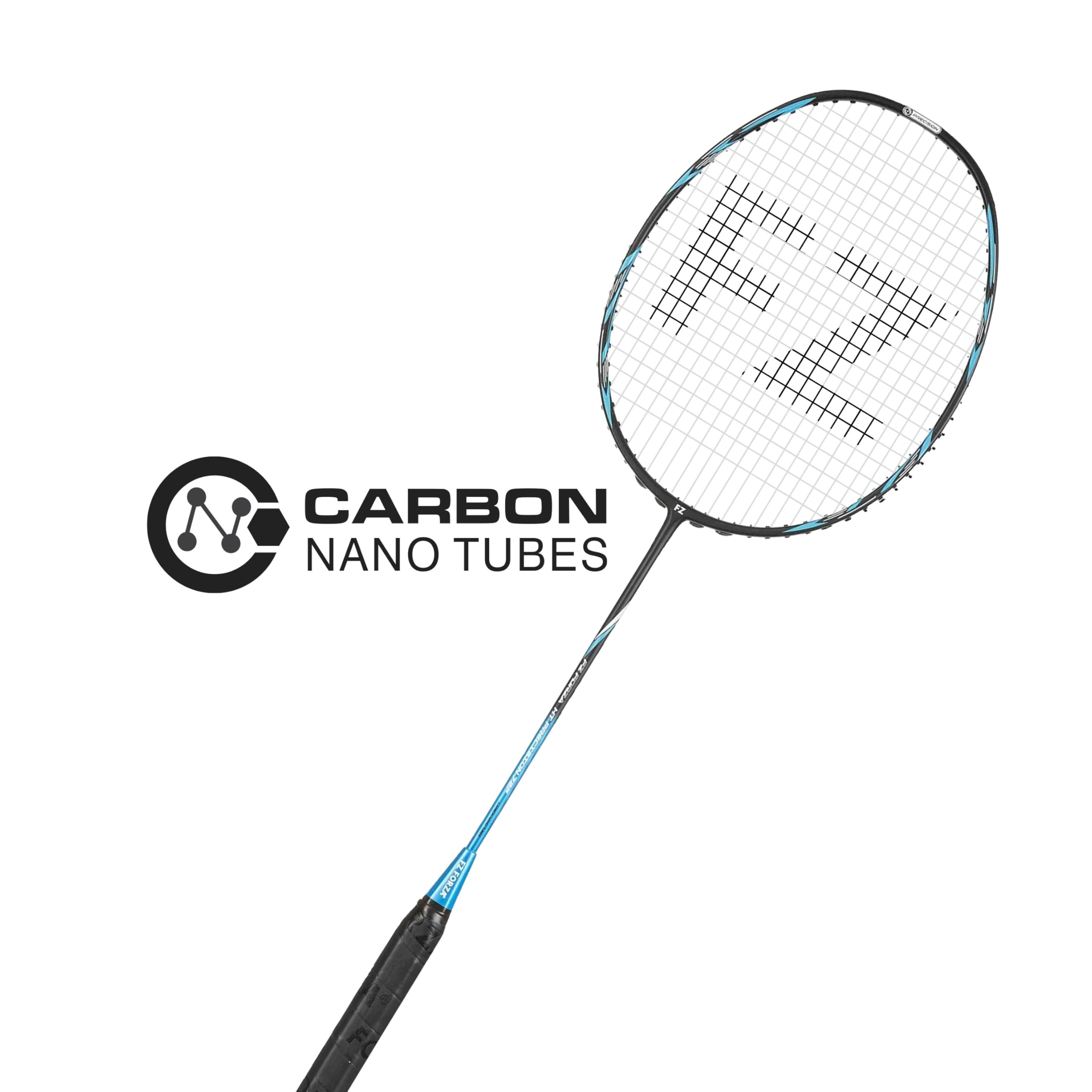 Figthing 7.5キロ✖️2 FZ Forza HT Precision 72F Strung Badminton Racket (Light Blue