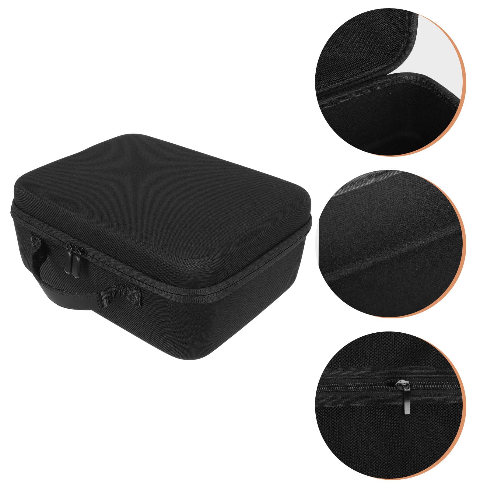 Uonlytech Custodia per Asciugacapelli in Eva Manico, Borsa da Viaggio Portatile Multifunzione per Asciugacapelli, per Viaggi e Trasferte di Lavoro