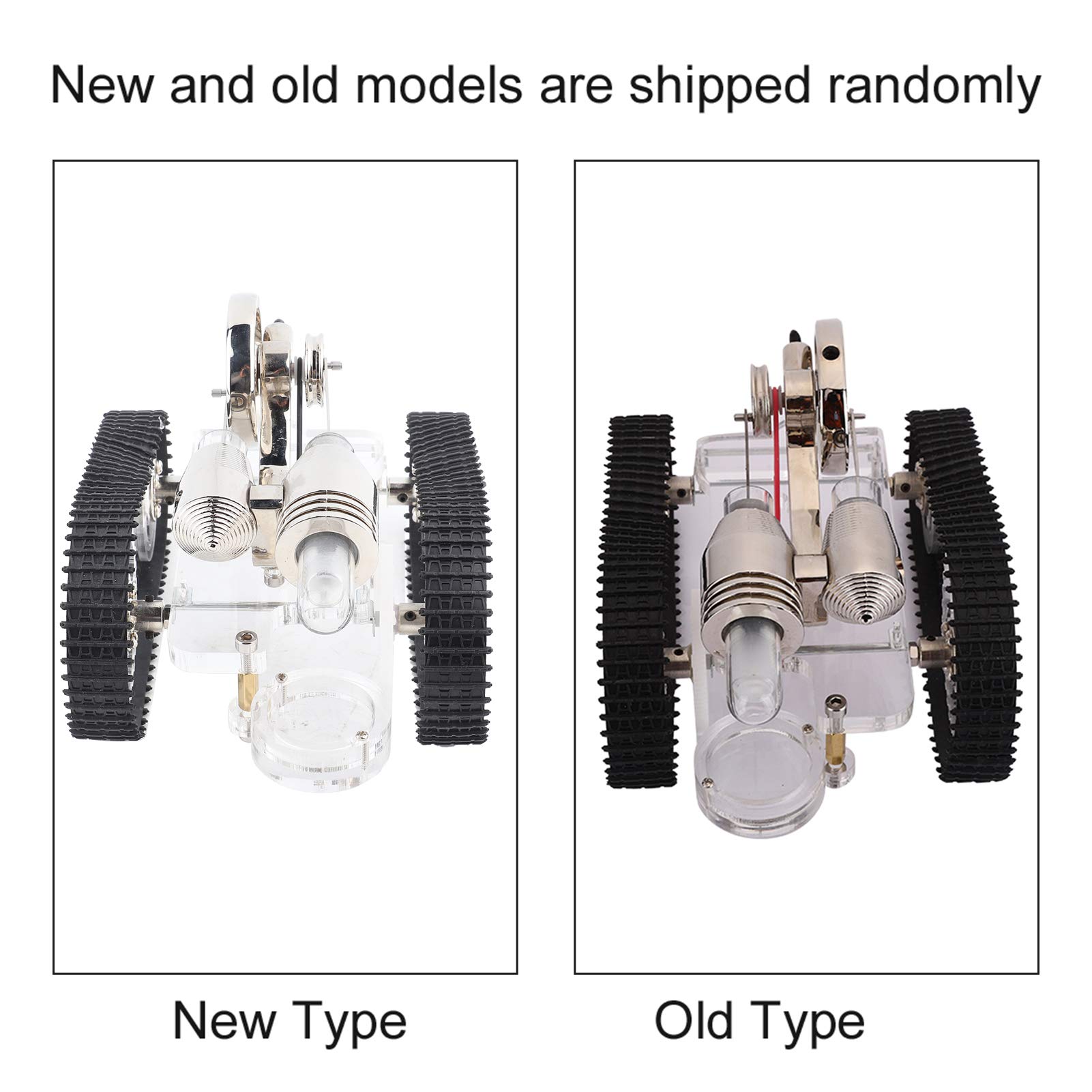RIZGHWOY Modelo de Motor Stirling Educational Toy Exquisite Física Ciencias Kit de Motor de Energía para Ayudas para Enseñar