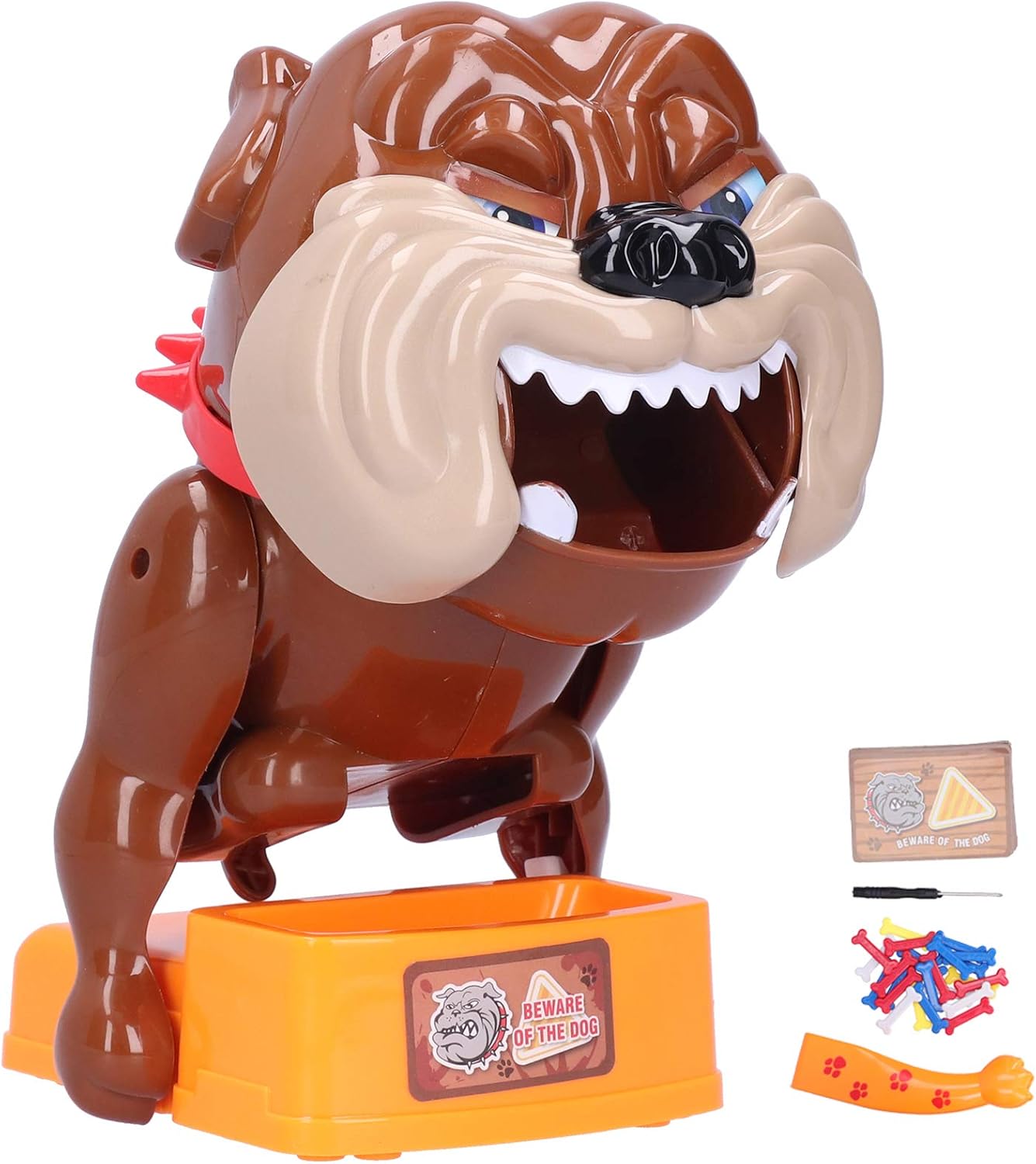 Vicious Dog Chewing Bone Electronic Tricky ParentChild Interactive Toy Funny Game Child Gift ((Vicious Dog))