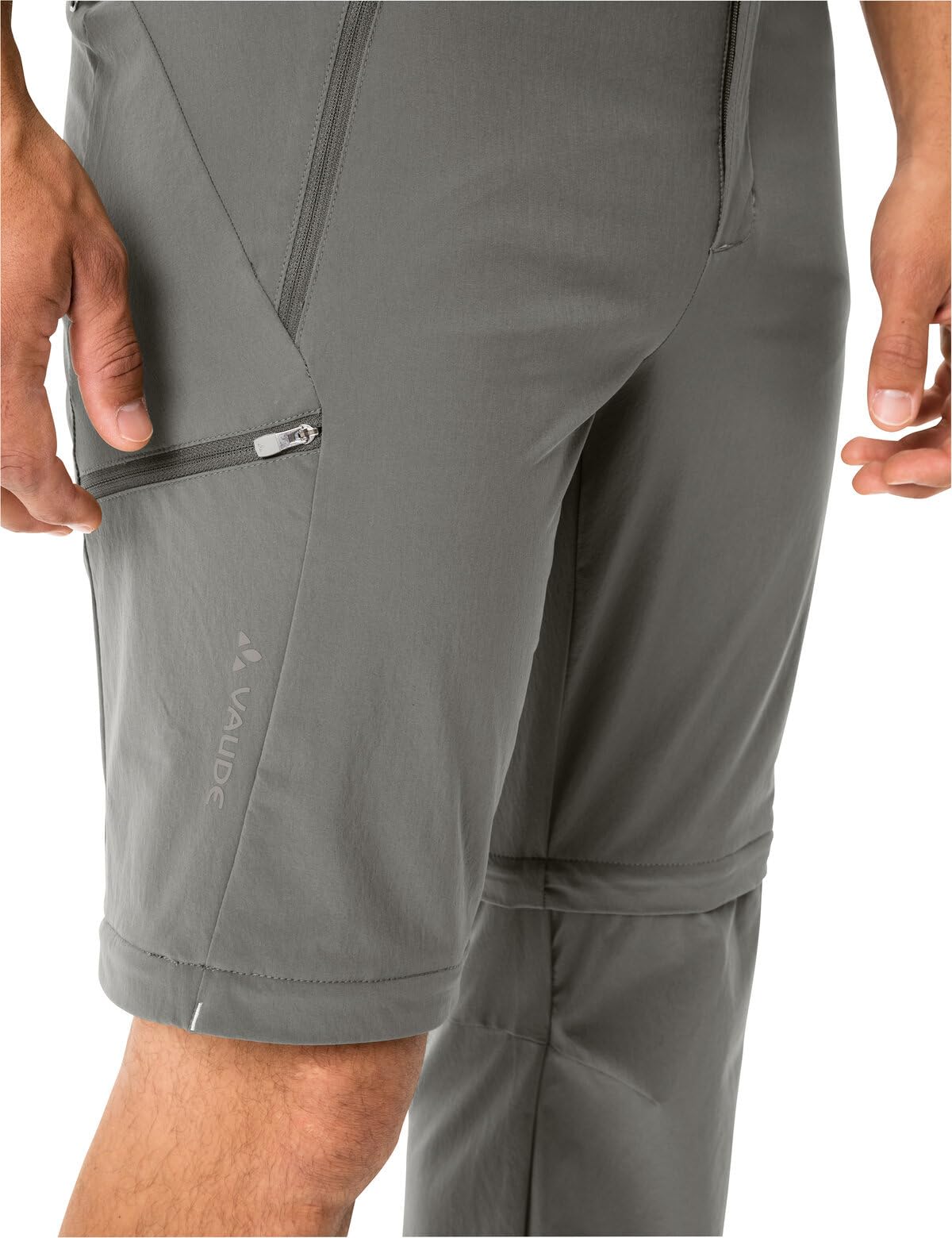 VAUDE Men's Farley Stretch T-zip Pants Iii - Spodnie Mężczyźni