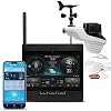 ACURITE Atlas Professional Weather Station with Direct-to-Wi-Fi HD Display with Lightning Detection and Temperature, Humidity, Wind SpeedDirection, and Rainfall 01001M, Black