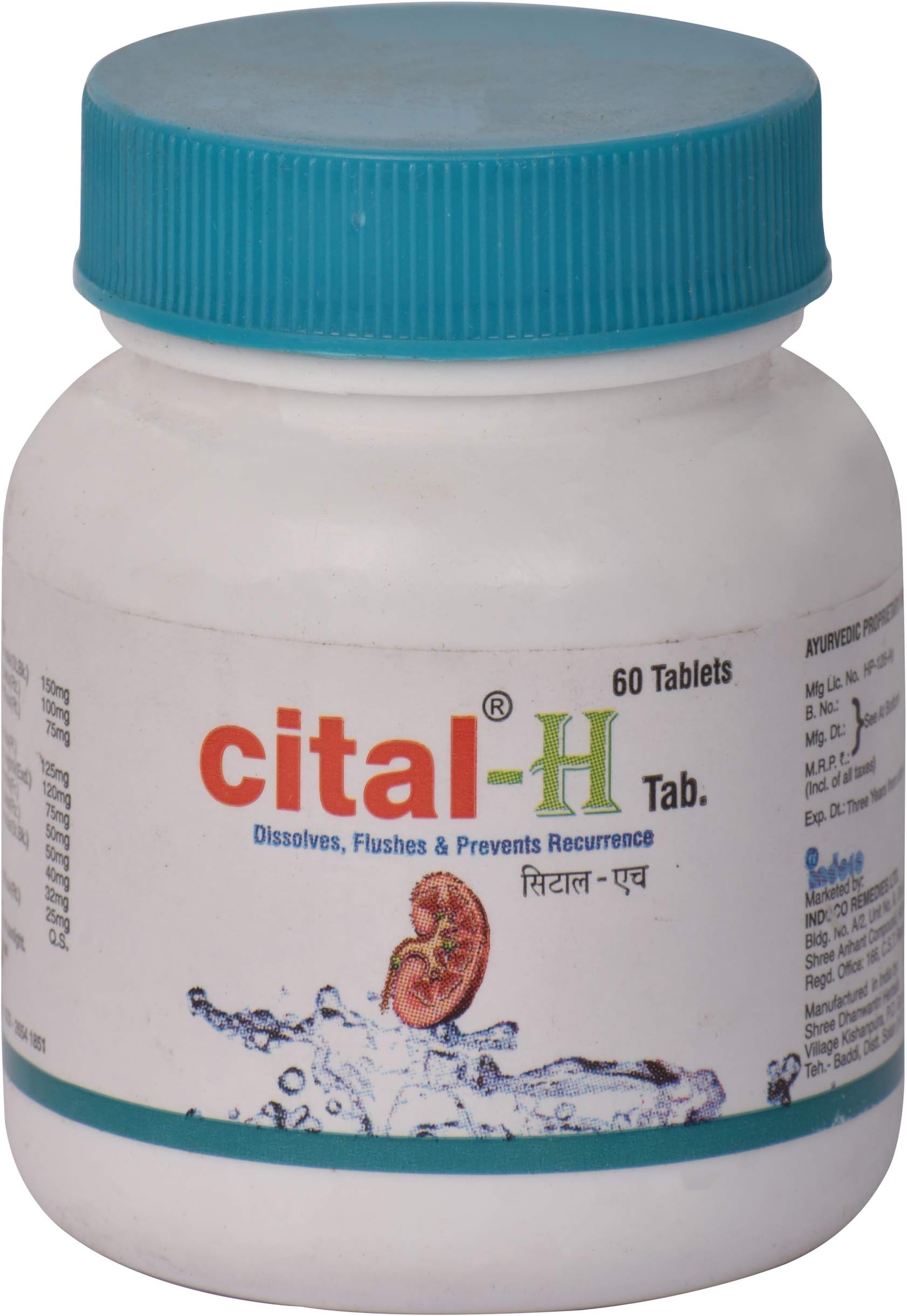 Cital H - Bottle of 60 Tablets