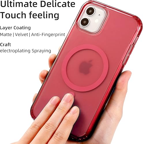 Miniatura 109 de Funda para iPhone 12, a prueba de golpes, para iPhone 12 Pro, protección contra caídas de grado militar, parte trasera dura, delgada, translúcida