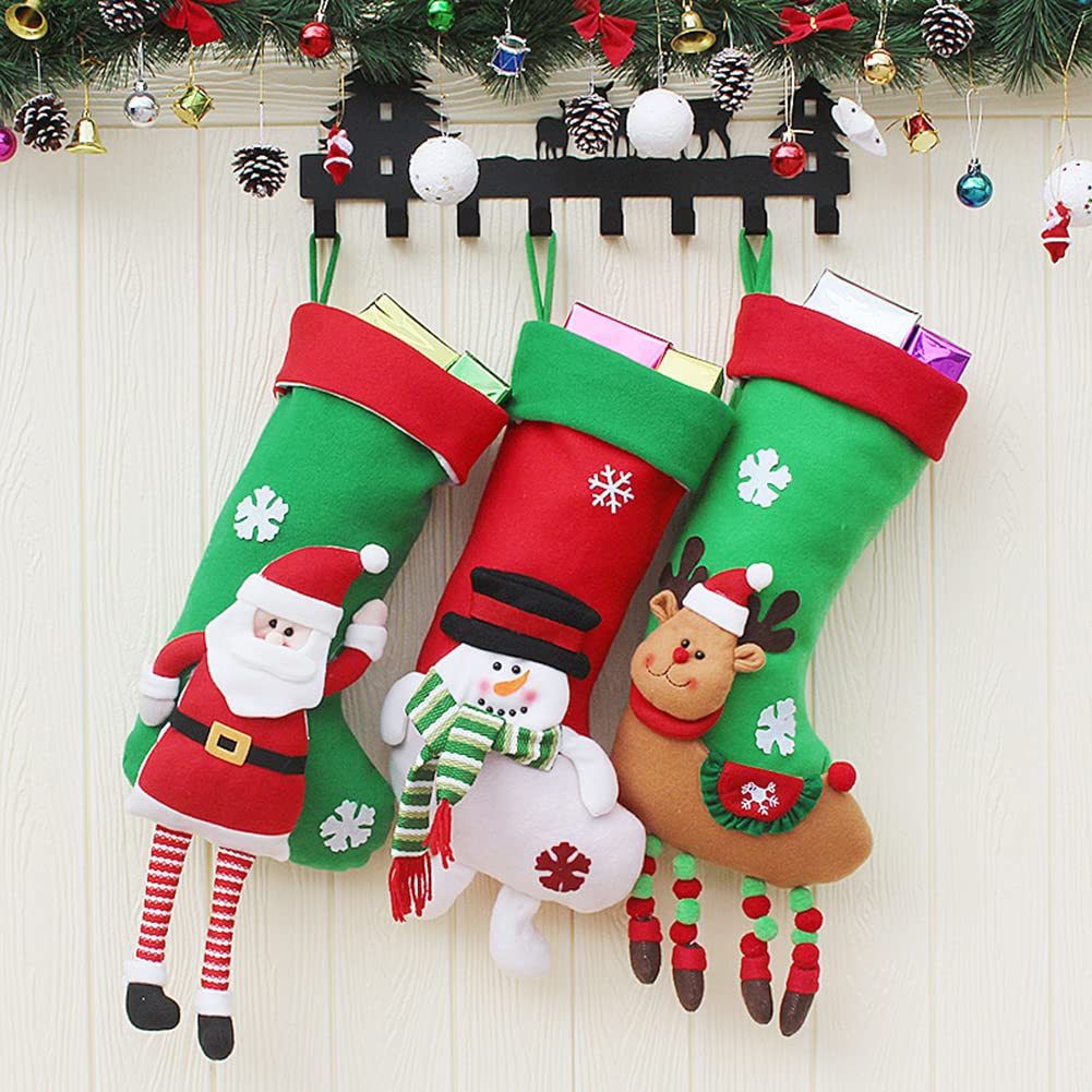 Amazon | クリスマスソックス サンタブーツ ギフト袋 可愛い 立体