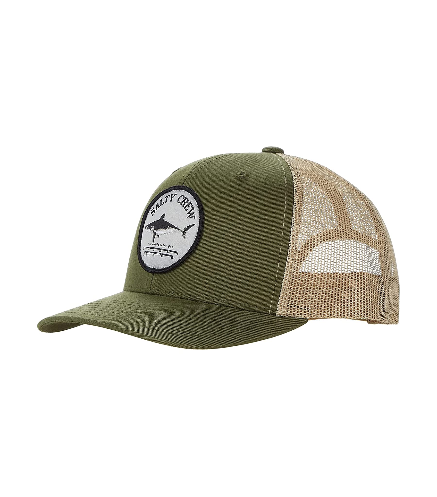 Shark Logo Retro Trucker Hat - Unisex Adjustable Baseball Hat for Adults - Premium Cotton