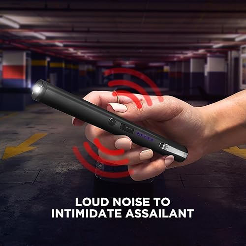 Miniatura 10 de Guard Dog Security Enlight - Pistola aturdidora con linterna, dispositivo de autodefensa, indicador de duración de la batería, clip para cinturón