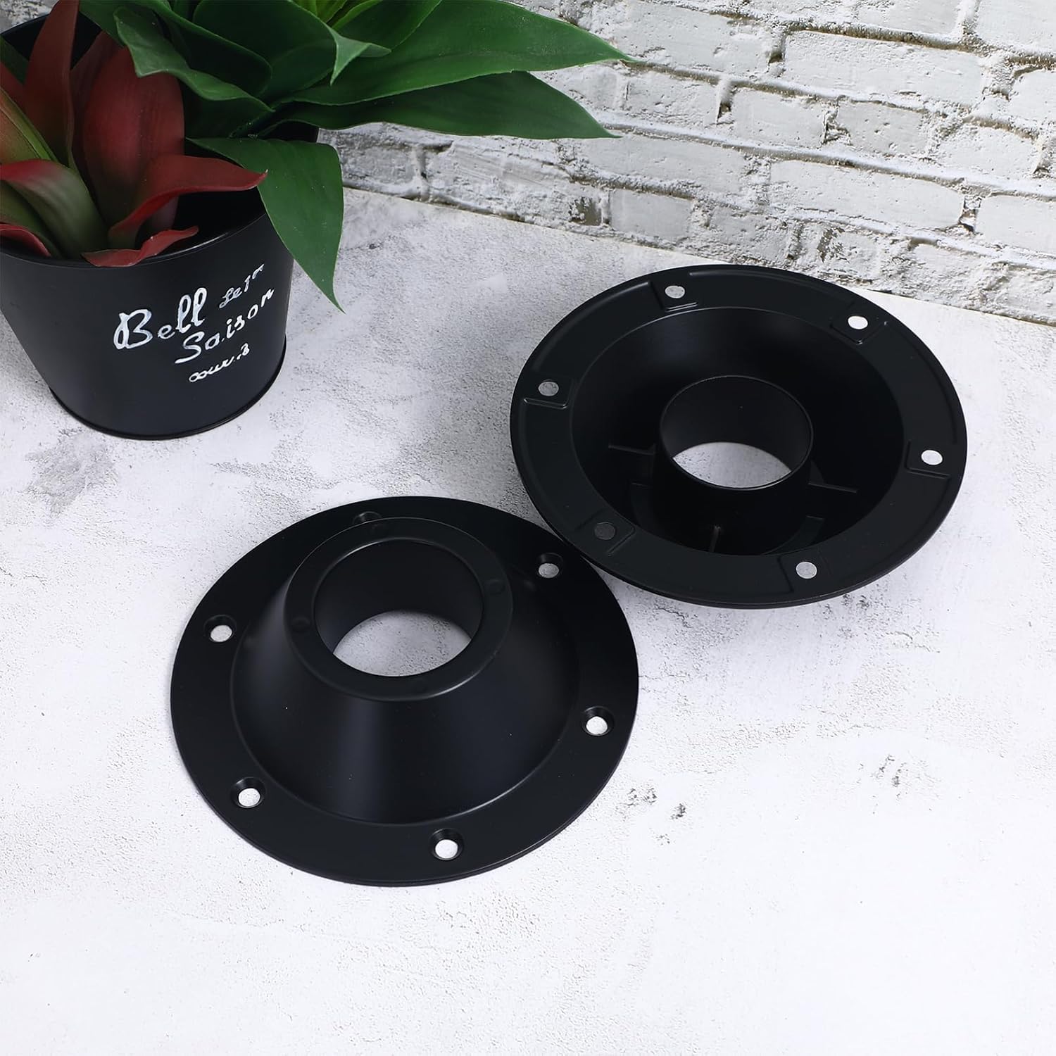 8pcs Rv Table Base Mount Flush Mount Rv Table Mounting Bracket for Floor Boat Base Furniture Hardware