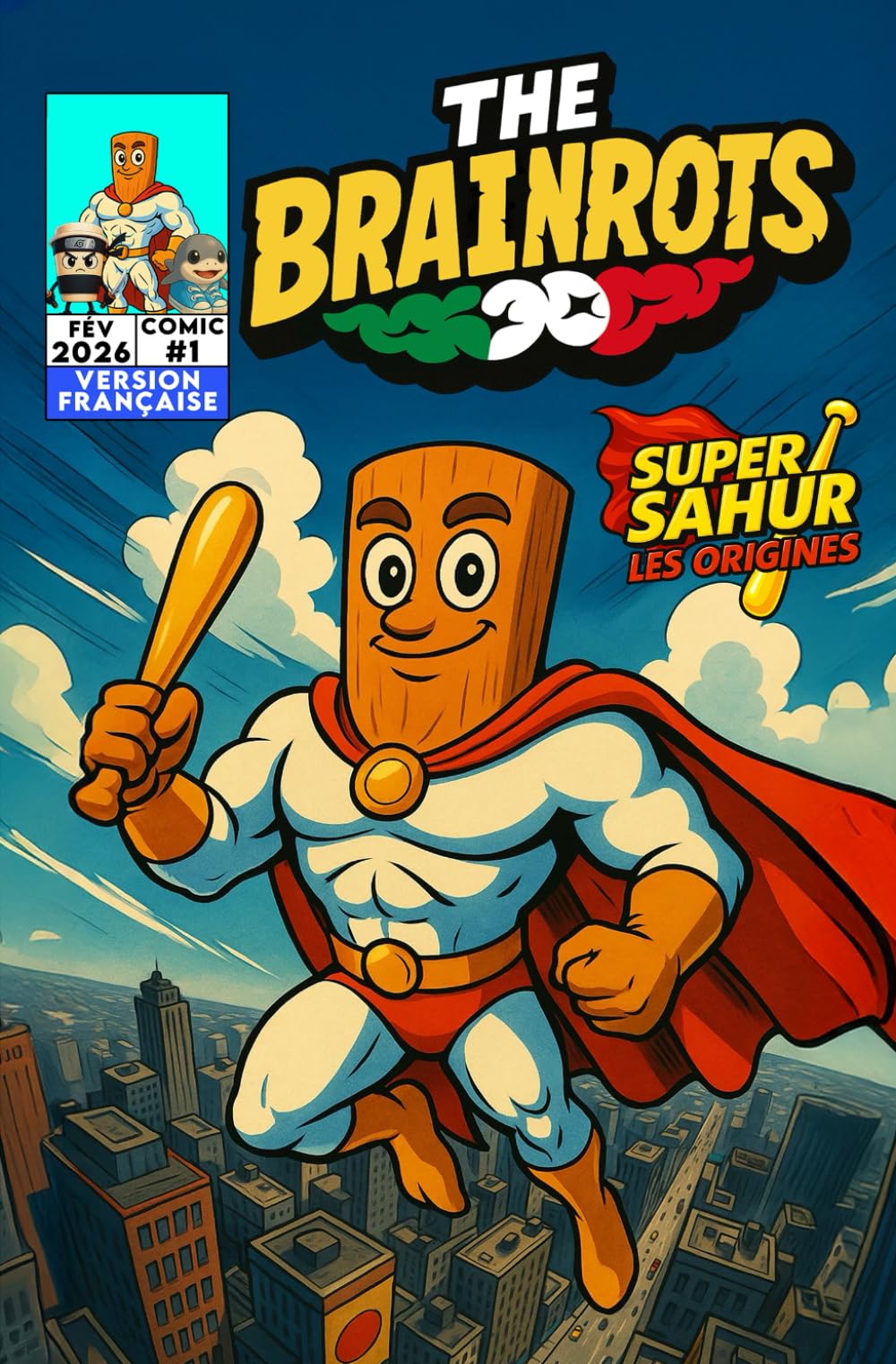 THE BRAINROTS #1 – Numéro Un - [Version Française] La bande dessinée des personnages Italian Brainrot: Première apparition de Super Sahur + Jeux et ... des personnages Brainrot [Version française])