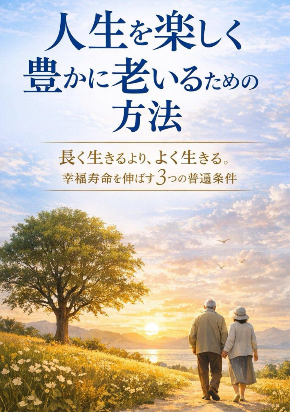 人生を楽しく豊かに老いるための方法: 長く生きるより、よく生きる。幸福寿命を伸ばす３つの普遍条件