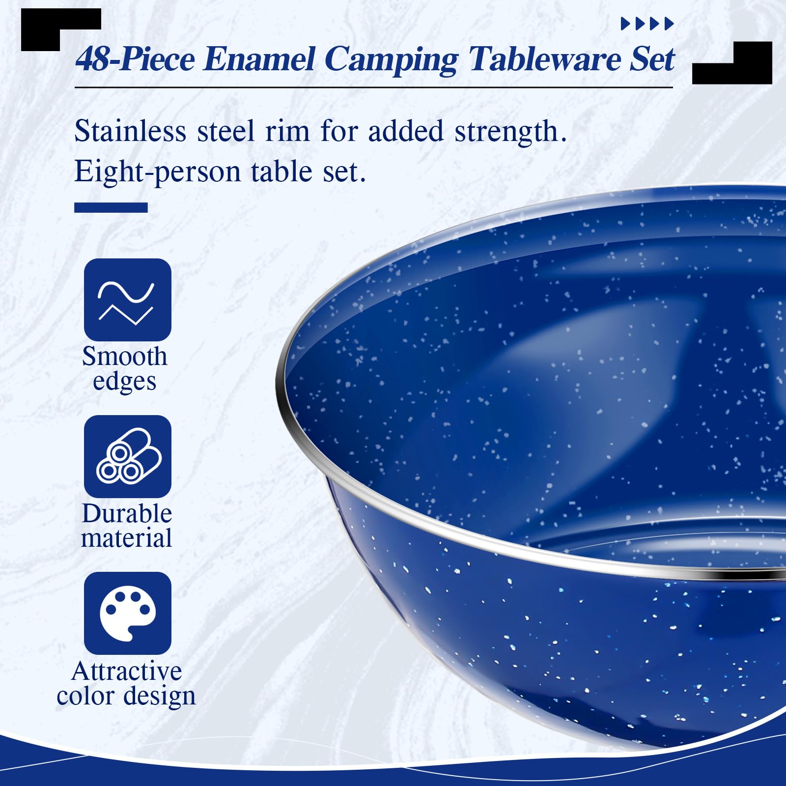 nuogo-48-pcs-enamel-camping-tableware-includes-12-oz-coffee-mugs-10-5