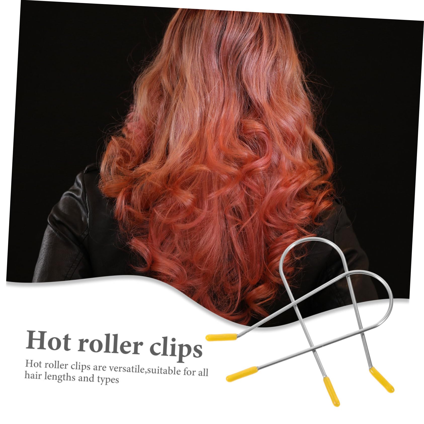 Healeved 100stücke Heiße Roller Klammern Für Lockenwickler Edelstahl Sicherungsclips Für Haarstyling Geeignet Für Haartypen Und Längen Praktische Und Wiederverwendbare Klammern