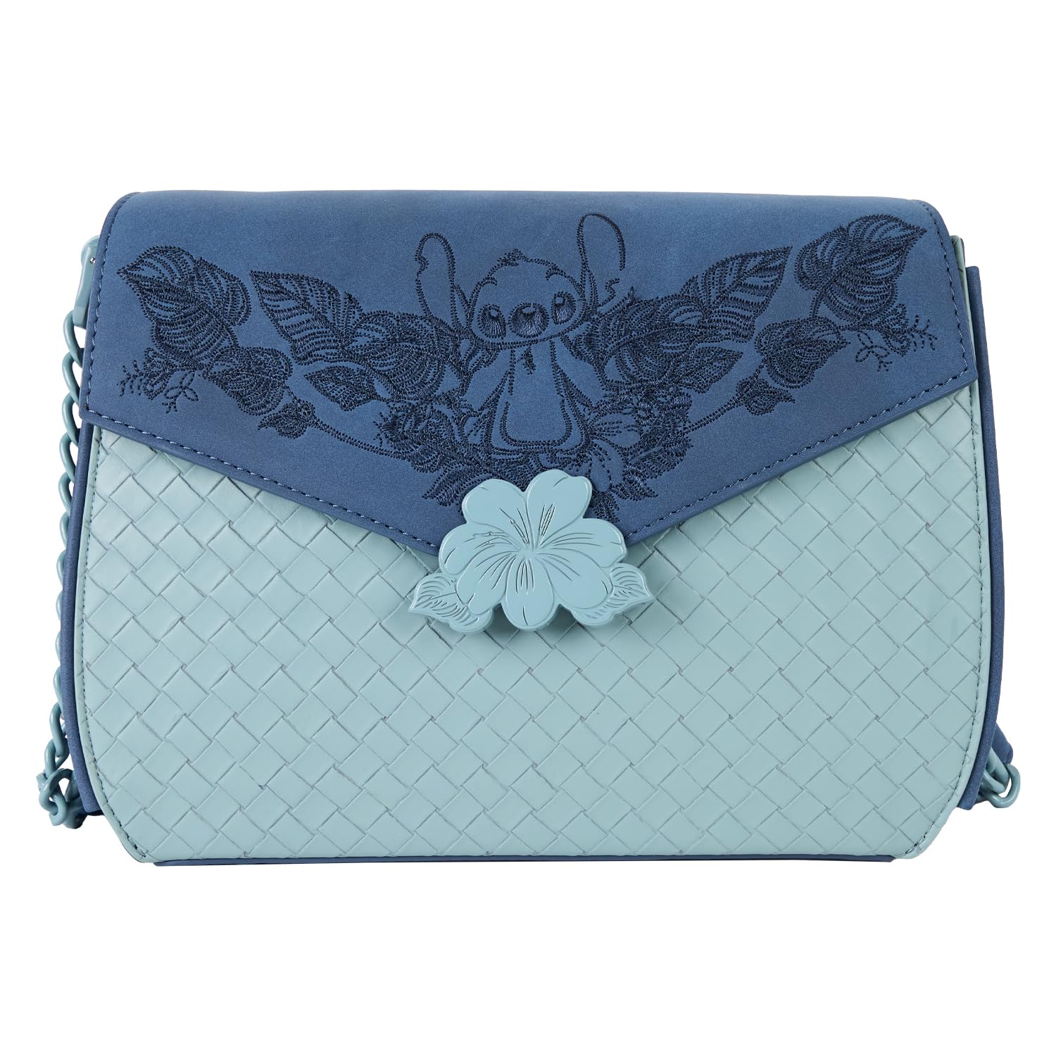 Amazon.com: Loungefly Disney Stitch Embroidered Crossbody 