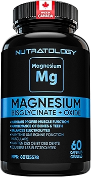 Magnesium Bisglycinate & Oxide – Muscle Relaxation & Sleep Support Capsules