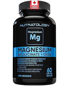 Magnesium Bisglycinate & Oxide – Muscle Relaxation & Sleep Support Capsules