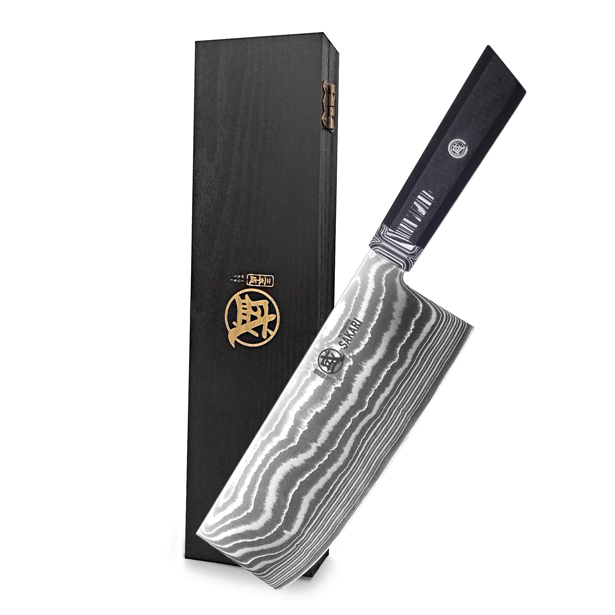 中華包丁 大きめ 鋼製 刃カバー付き Amazon.co.jp: MITSUMOTO SAKARI 薄刃中華包丁 181mm SG-Pro粉末鋼 73
