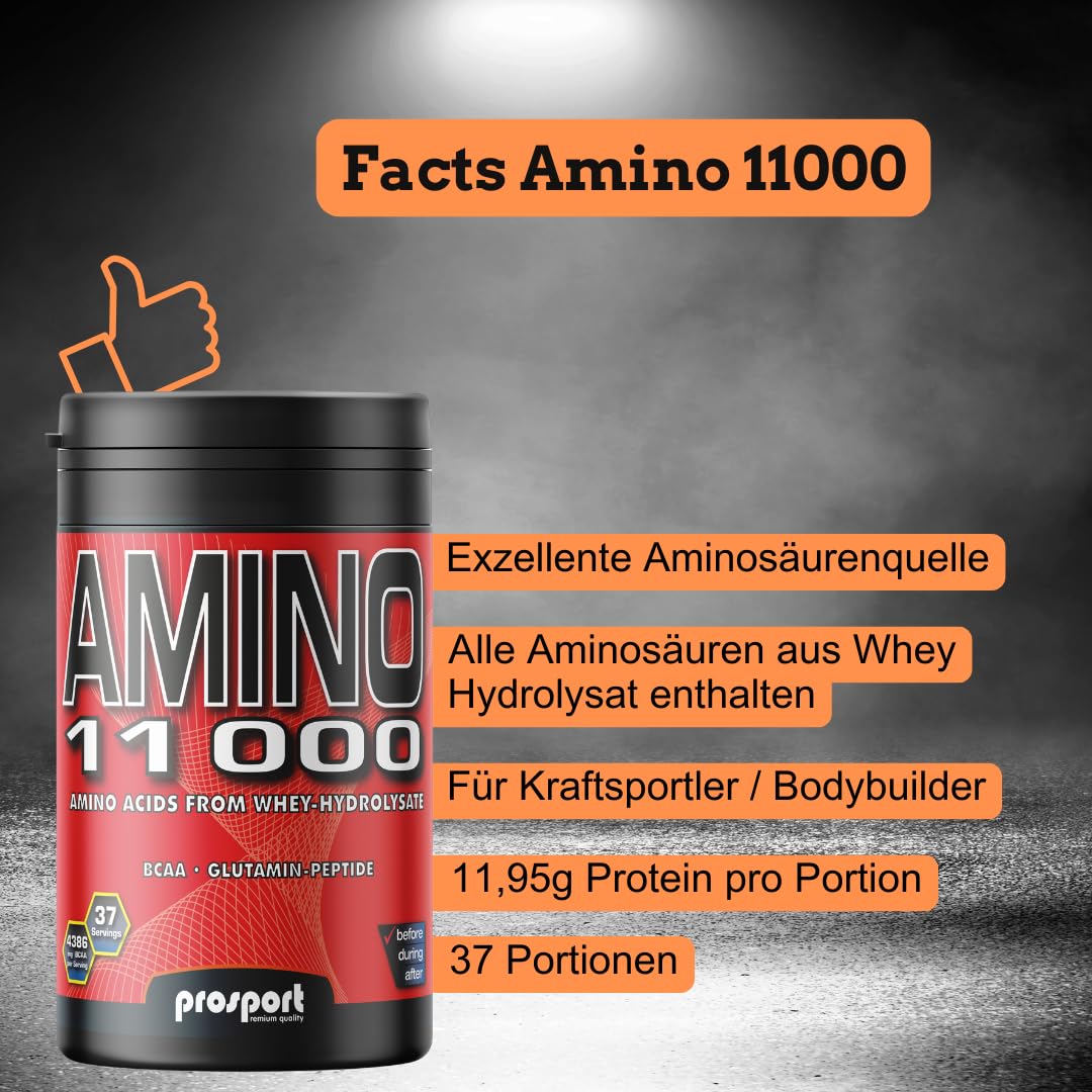 Prosport Amino 11000, 300 Tabletten, 540g Dose, Aminosäuren
