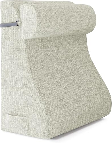 Miniatura 10 de Juego de almohadas de cuña de cama  5 almohadas ajustables para después de la cirugía, juego de almohadas ortopédicas de cuña para cabeza, cuello,