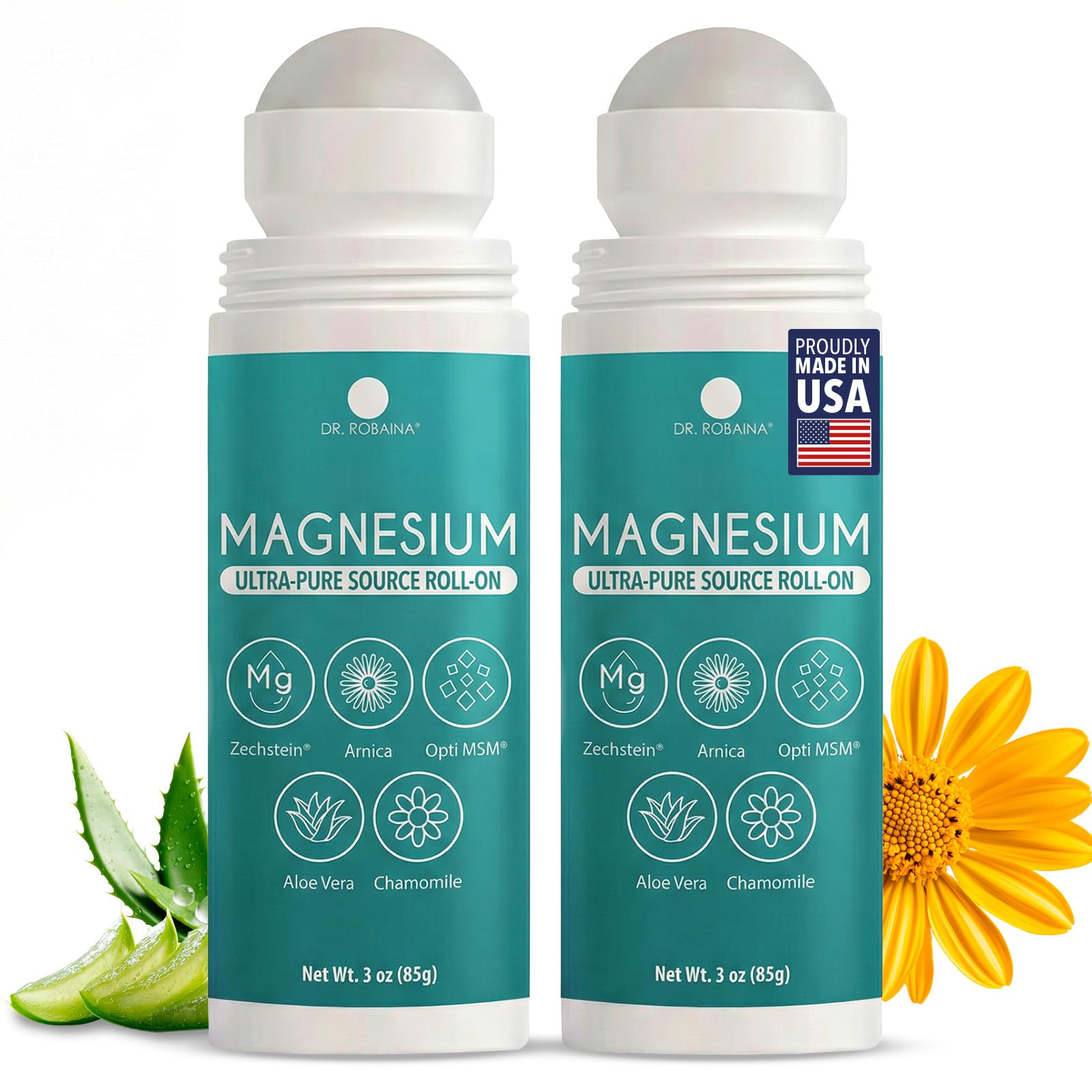 Dr. Robaina Magnesium Roll On – Zechstein Magnesium Chloride with Arnica & OptiMSM for Targeted Muscle Comfort, Active Recovery & Tired Feet, 3 oz — Amazon image 9