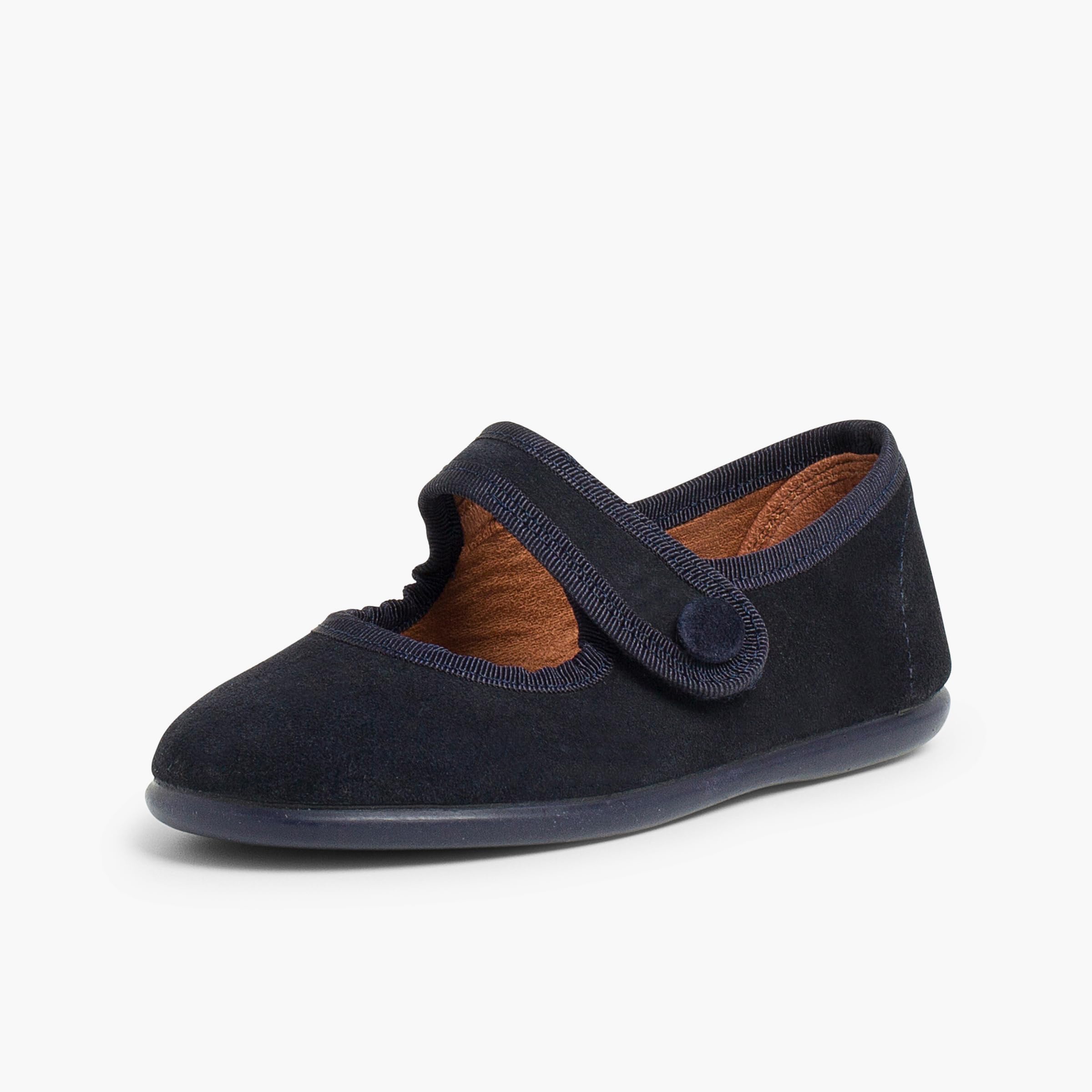 Pisamonas Scarpe Bambina Scamosciate Chiusura A Strappo