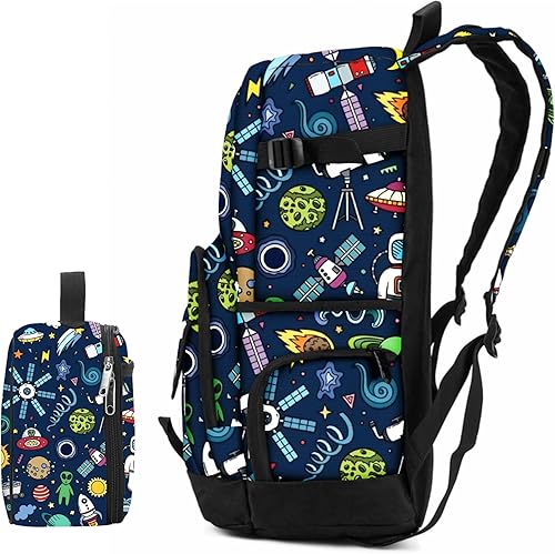 Miniatura 3 de Mochila escolar estilo Rickyh, mochila de viaje para hombres y mujeres, mochila ligera con compartimento para portátil