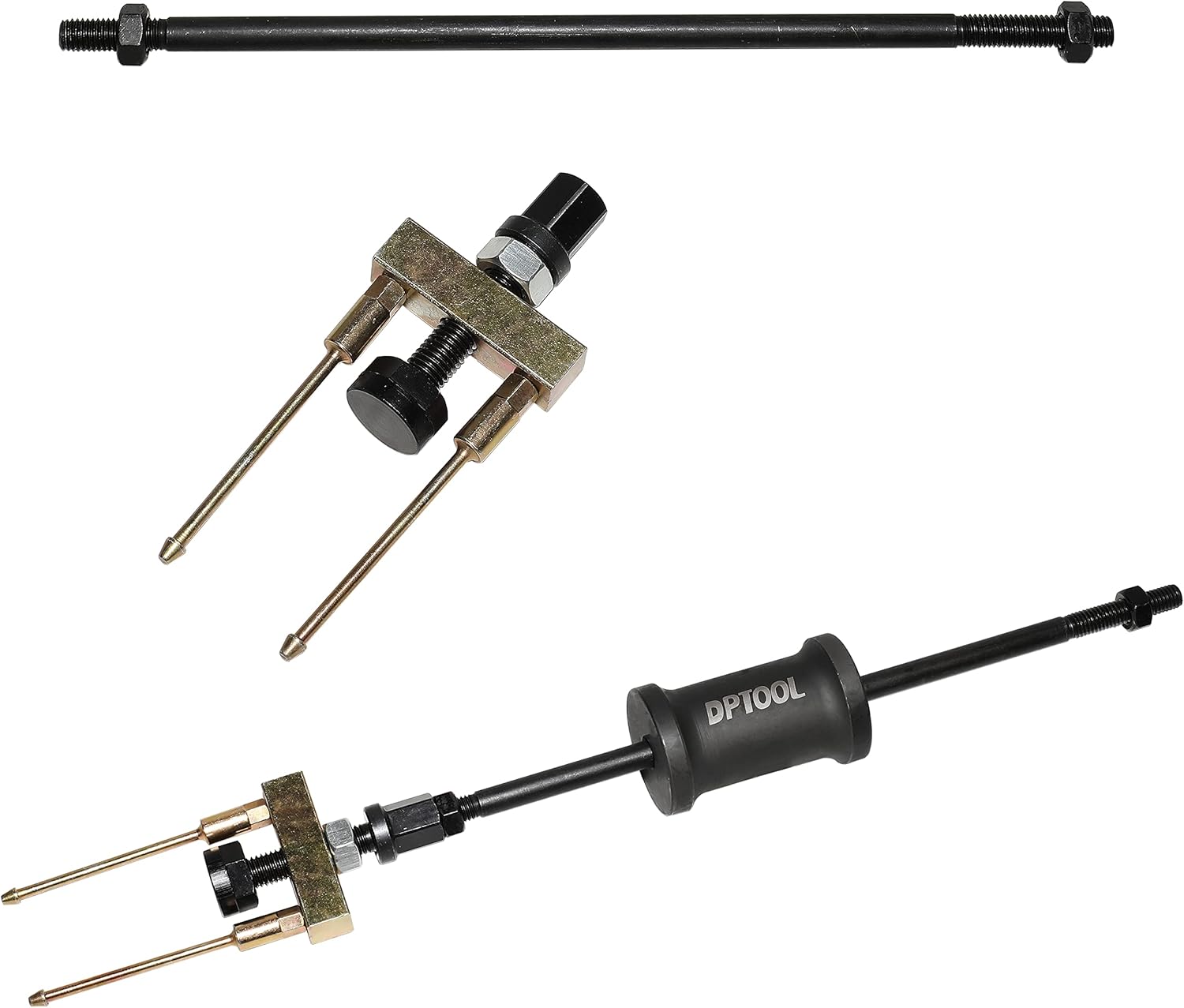 Fuel Injector Removal Puller Kit Injector Seal Install Tool Compatible with Volkswagen TDi 4 Cyl 8V 16V Diesel Replacement for Audi VW 1.2 1.4 1.6 1.8 2.0 2.7 3.0 3.2 3.6 V6 4.2 V8 FSI TSI TFSI Petrol