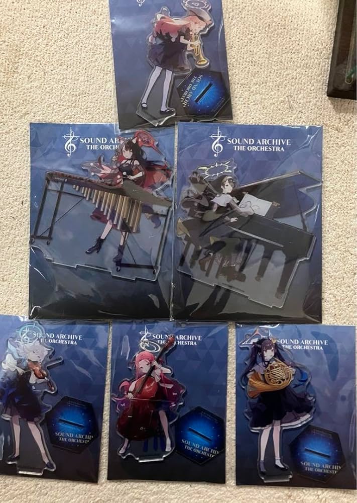 【韓国 公式グッズ】サウンドアーカイブ オーケストラ  アクスタ ブルアカ Amazon.co.jp: 韓国 公式グッズ サウンドアーカイブ