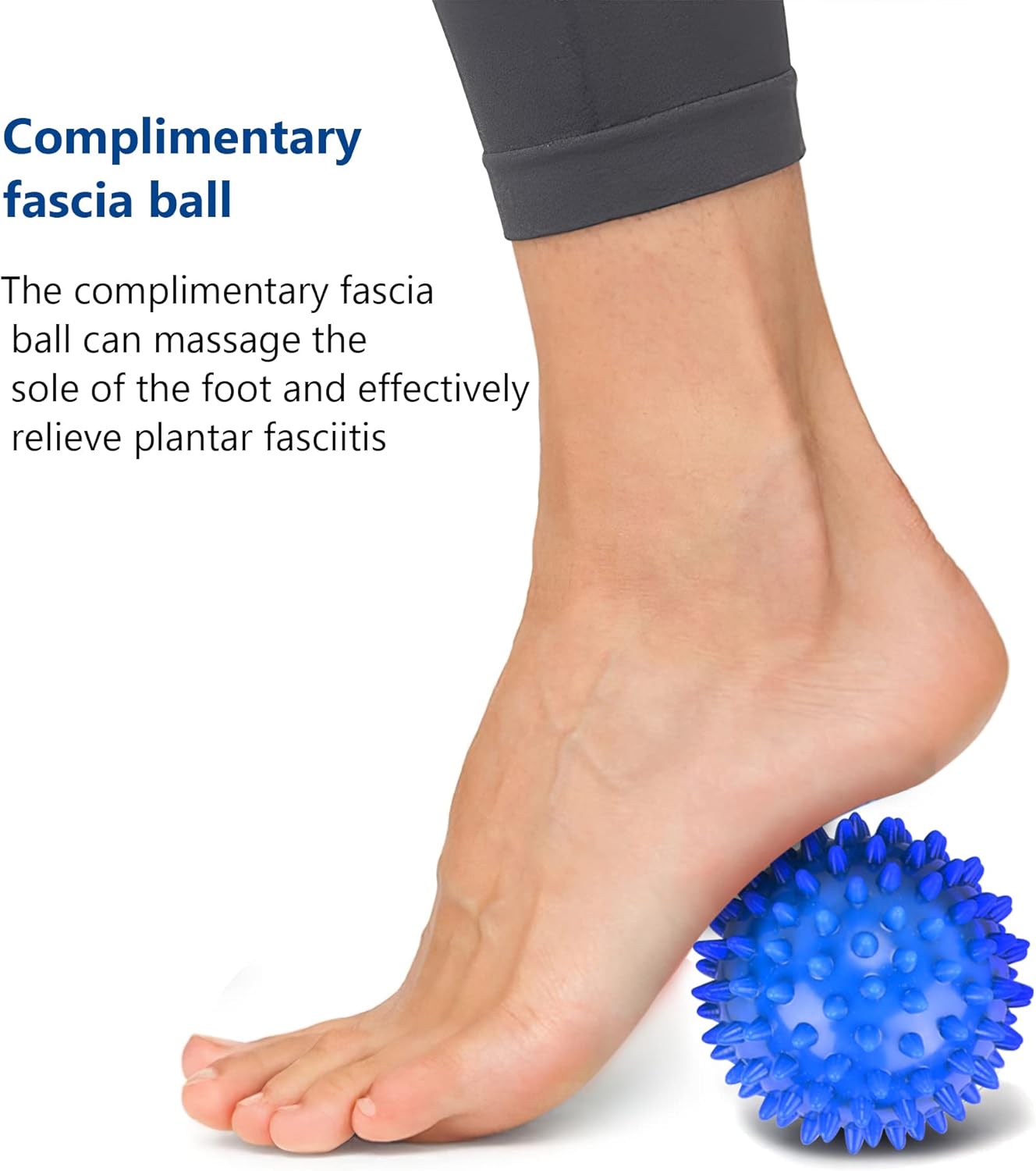 Hikeen Foot Rocker and Calf Stretcher for Plantar Fasciitis, Achilles Tendinitis, Ankle, Foot, Calf and Heel Pain Relief - Suitable for Bare Feet : Sports & Outdoors