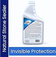 Vista 8 de Sellador de granito Black Diamond Stoneworks, penetrante, sella y protege granito, mármol, travertino, piedra caliza y lechada 16 onzas