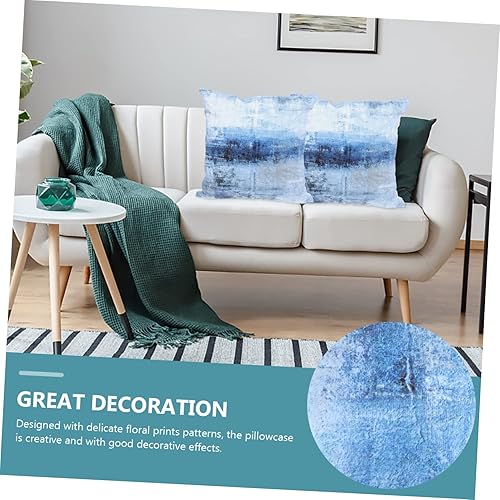 Miniatura 3 de Veemoon 4 Pcs Pillowcase para Cojines Decorativos Accent Pillow Cover Square Cushion Case Couch Pillow Cover Modern Throw Pillow Cover Modern