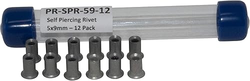 Innovative Tools & Supplies Remaches autoperforantes de 0.197 in (ancho) x 0.354 in (alto) (paquete de 12)