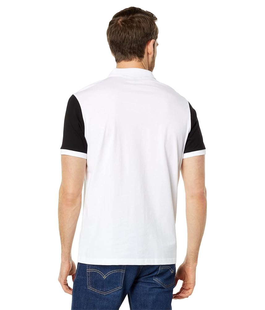 U.S. POLO ASSN. Jersey Three-Color Color-Block Knit Shirt