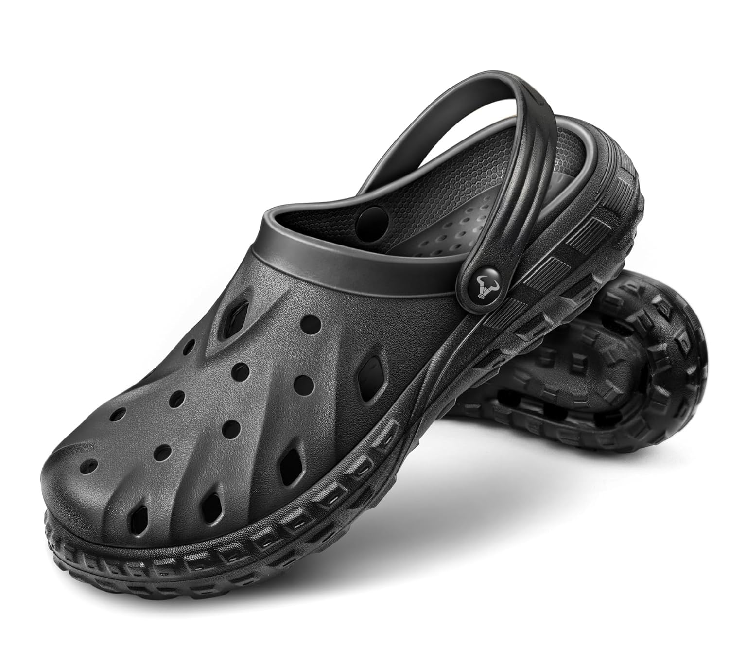 BULLIANT Men Clogs Comfortable Mules Sandals for Men Women Cushioned Footbed Arch Support-EVA Ligthweight