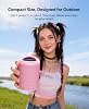 Parlante Bluetooth portátil esencial para playa: a prueba de agua IPX5 para exteriores | sonido HD potente, luz dinámica, reproducción todo el día, Bluetooth inalámbrico 5.3, emparejamiento TWS, accesorio para viajes/campamento/piscina, útiles escolares 7
