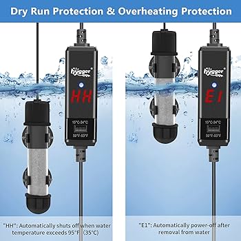 Review Of Hygger Aquarium Heater: Submersible Fish Tank Heater With Intelligent Leaving Water System